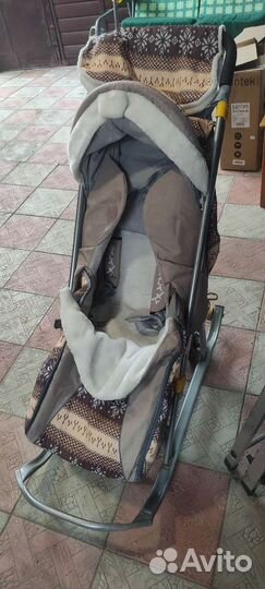 Санки коляска