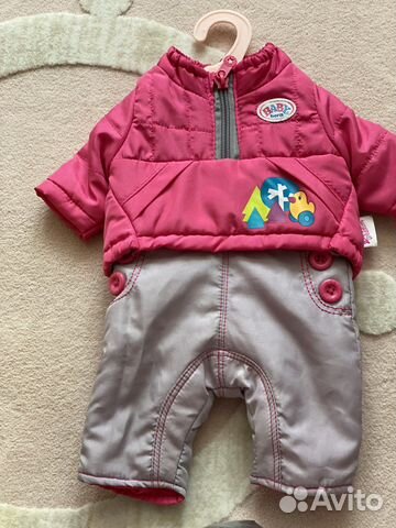 Одежда для куклы беби борн