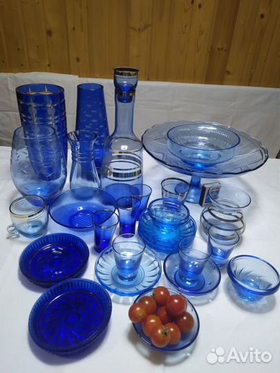 Цветное стекло винтаж 60-80гг