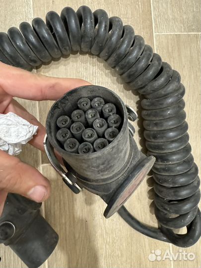 Кабель спиральный перекидной Scania оригинал 15пин