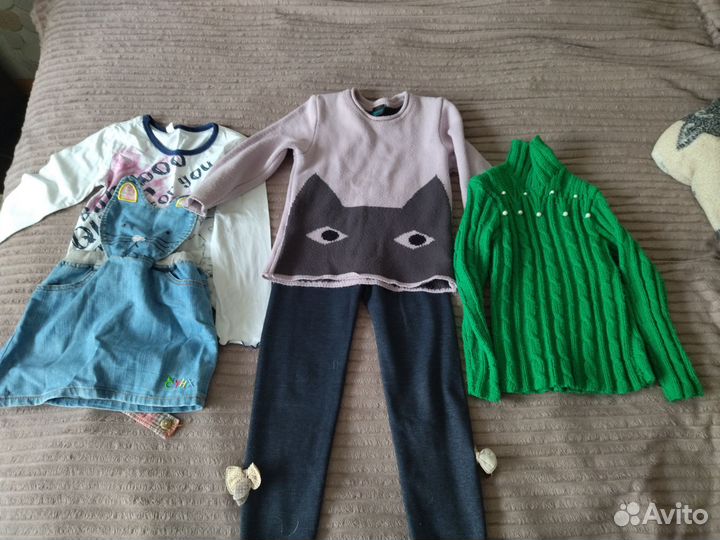 Пакет одежды для девочки 104 рост