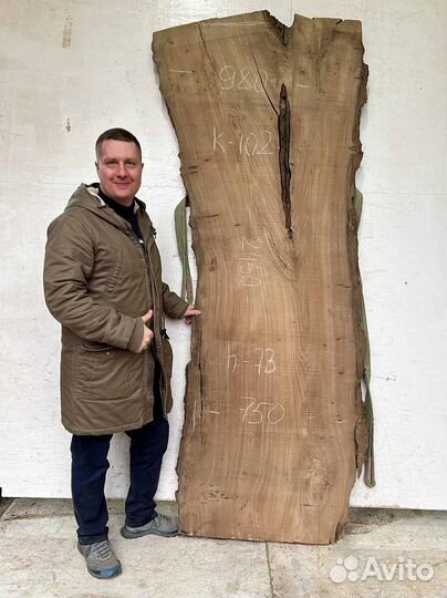 Слэбы из дерева карагач