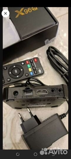 TV приставка X96Q, smart TV, Android TV
