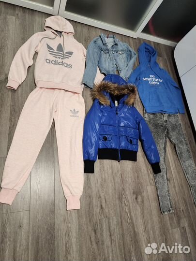 Вещи женские 44 костюм спортивный, джинсовка и т.д