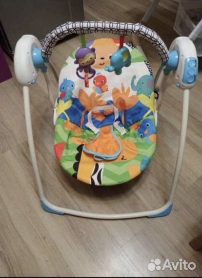 Детские электронные качели для новорожденных
