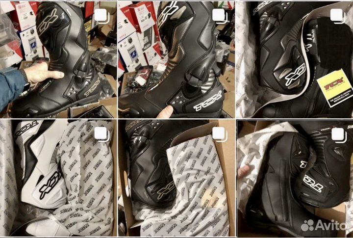 Мотоботы tcx пр-во Италия спортбайк