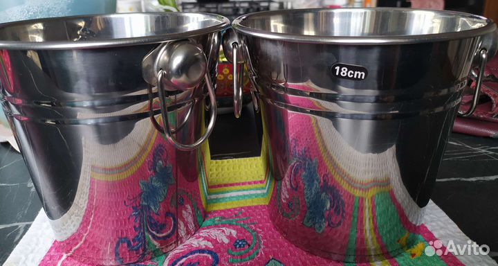 Ведро для охлаждения шампанского(2, 5 л воды)