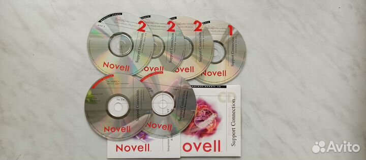 Диски с по от компании Novell
