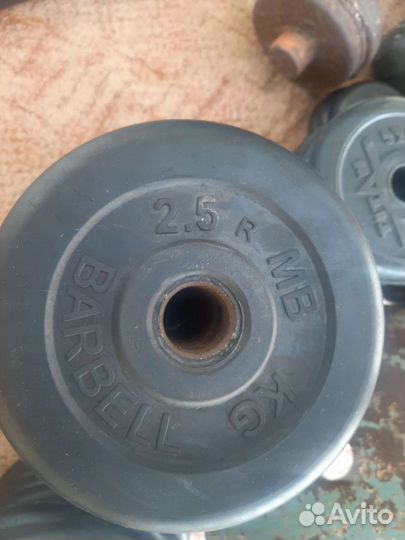 Грифы для штанги, блины, гири