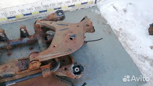 Балка задняя land rover range rover 3 (4BA06L801)