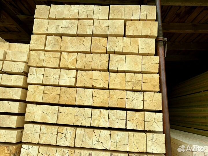 Доска обрезная 50х200х6000мм