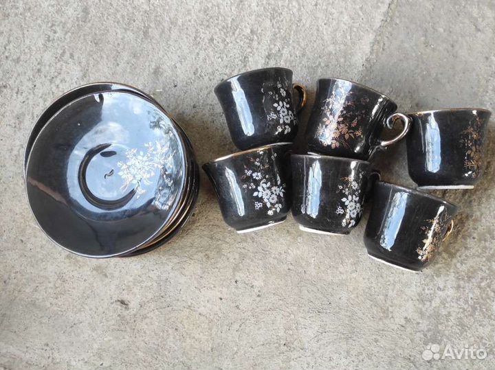 Сервиз кофейный на 6 персон, новый