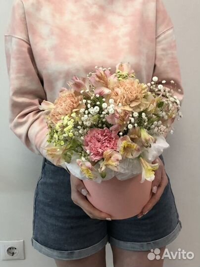 Коробочка с цветами