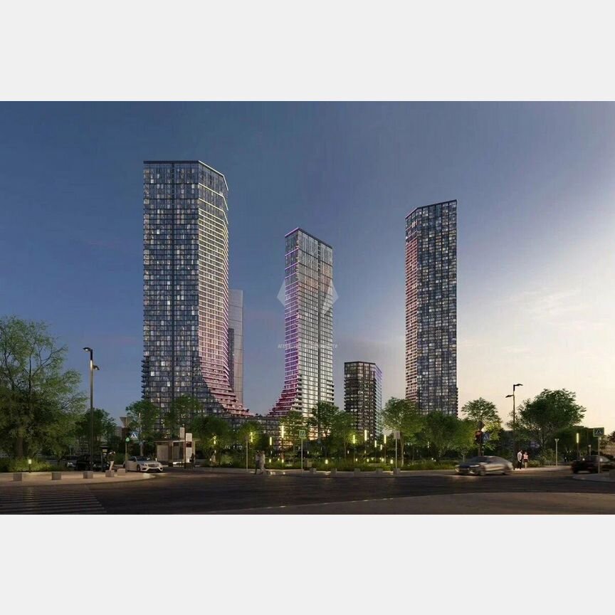 2-к. квартира, 61,3 м², 21/58 эт.