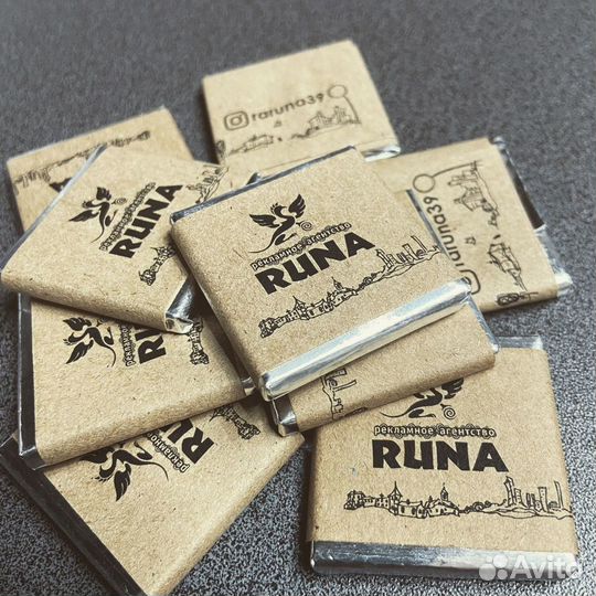 Шоколад с логотипом