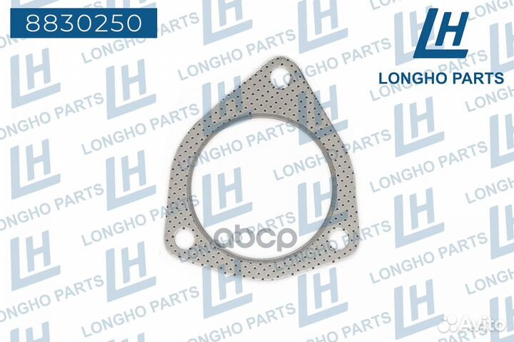 Прокладка катализатора zaz/lanos/chance евро-3