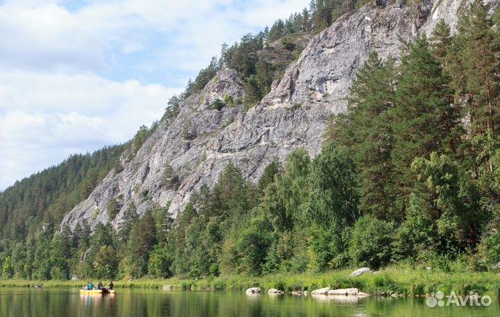 Сплав по р. Урала из Казани, Н. Челнов, Уфы