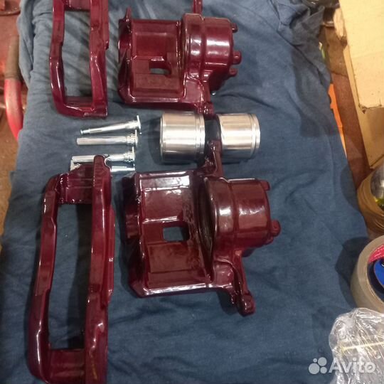 Передние суппорта mitsubishi lancer 9