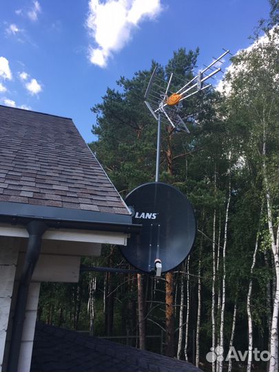 Настройка, установка антенн нтв,Триколор тв, МТС
