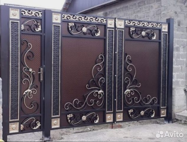Кованные ворота