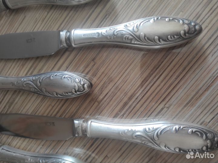Мельхиоровые ножи, винтажные, СССР