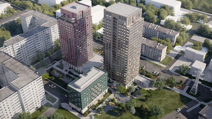 2-к. квартира, 63,7 м², 20/25 эт.