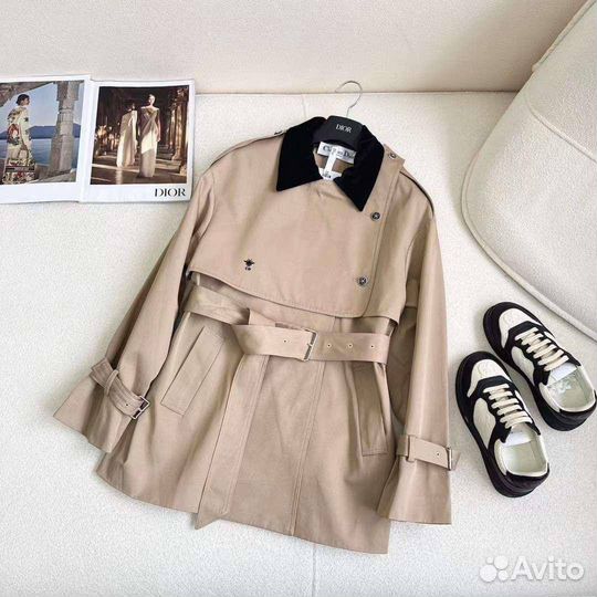 Плащ укороченный Сhristian dior