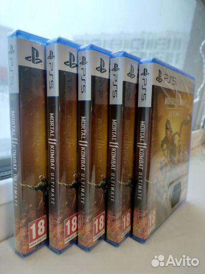 Mortal kombat ps 5 новые запечатанные оптом