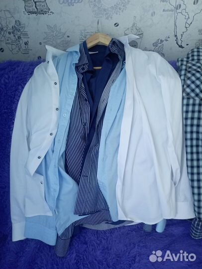 Рубашки подростоковые 15-17 лет