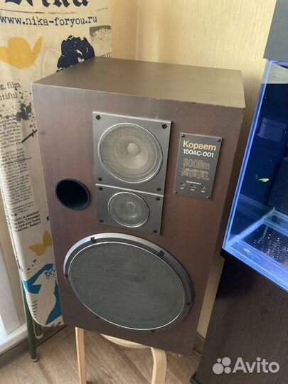 Колонки корвет 150ас 001 + onkyo integra a-808