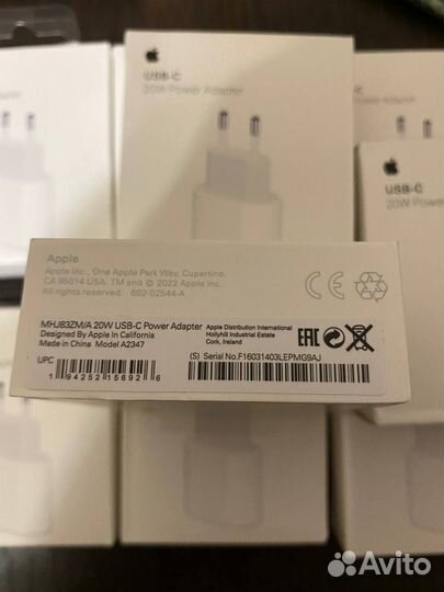 Зарядка на iPhone 20w