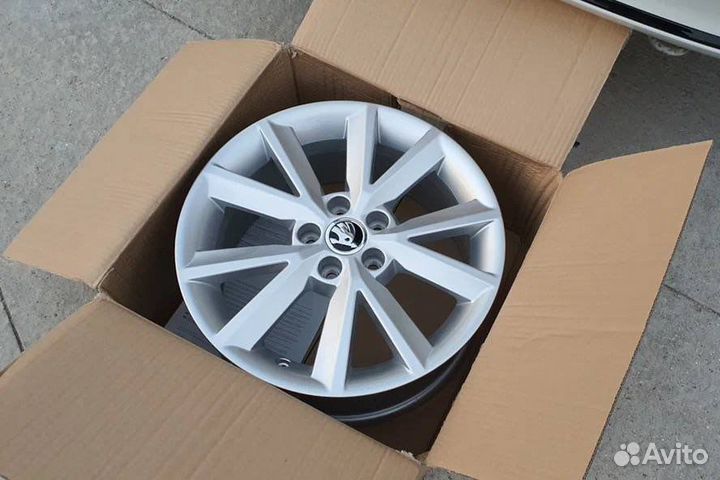 Литые диски Skoda Rapid r16