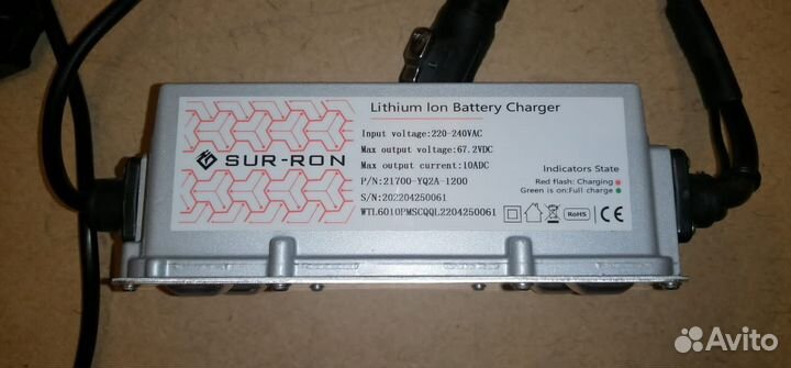 Зарядное устройство для электробайка 60V10A