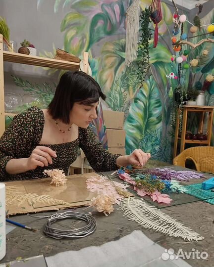 Мастер-класс Гербарий в стекле Спб