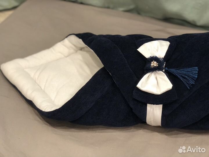 Конверт одеяло на выписку весна