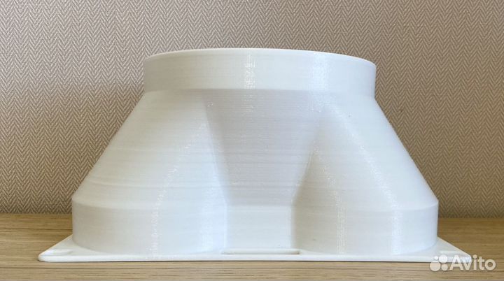 Переходник (фланец) для асика 120x240x150mm