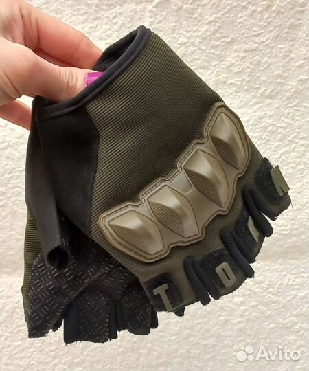 Перчатки камуфляжные (обрезные)