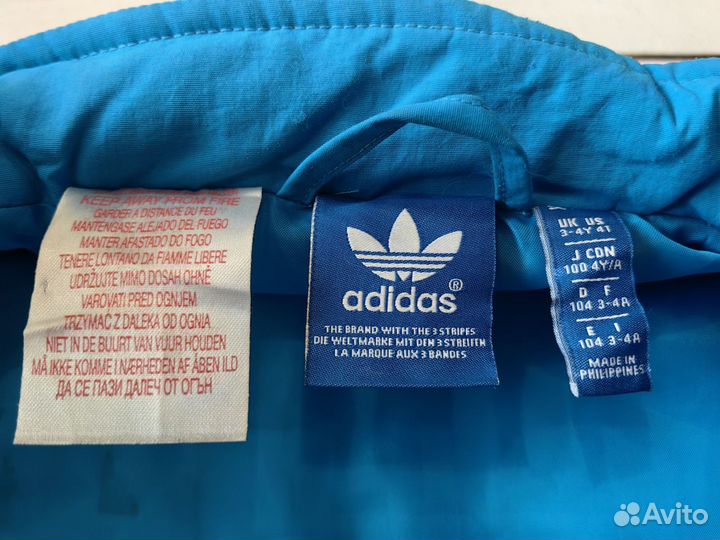 Утепленный жилет Adidas 104р