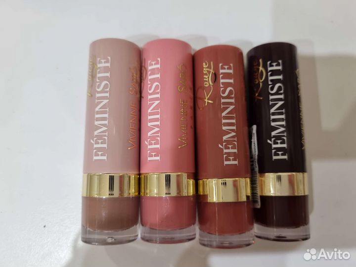 Помада vivienne sabo feministe,блеск femme Fatale