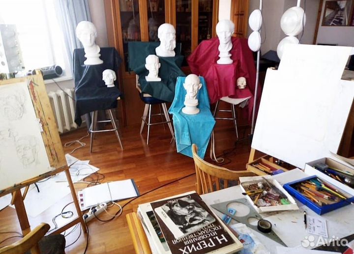 Репетитор по рисунку, черчению, живописи