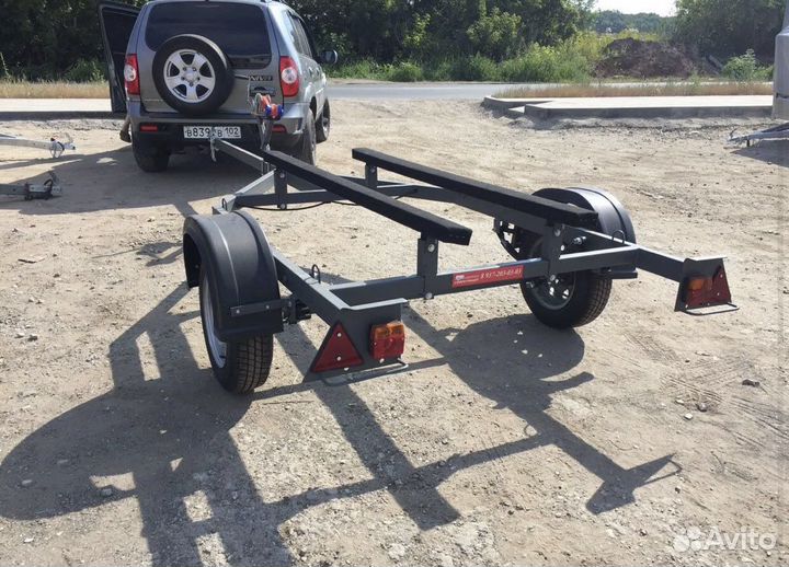 Прицеп Ул 4.9м для лодки (краска)