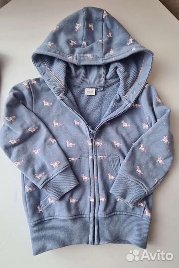 Джинсы и кофта комплектом на девочку 104