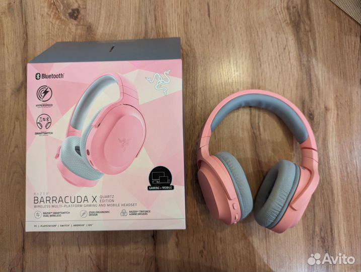 Наушники Razer Barracuda X (2022) розовый