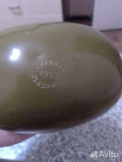 Фляжка алюминиевая армейская новая