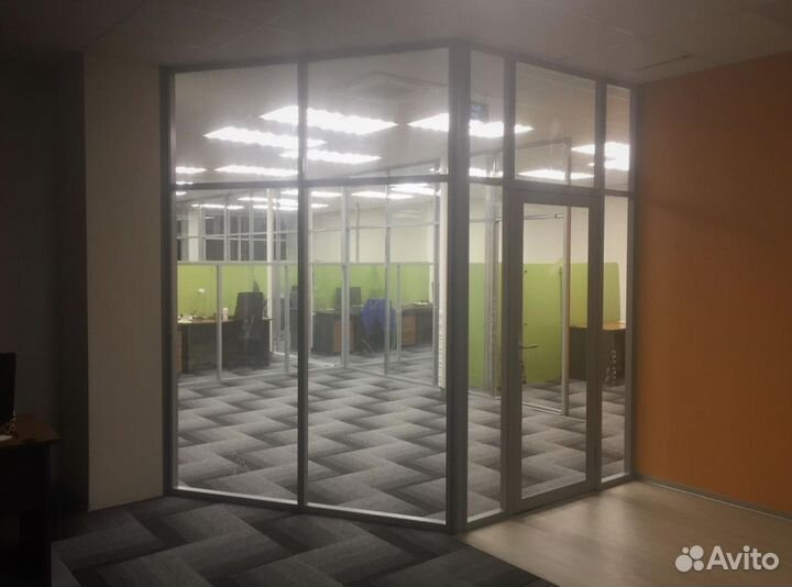 Офисные стеклянные перегородки