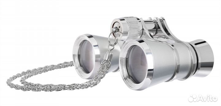 Театральный бинокль Levenhuk Broadway 325B, серебр