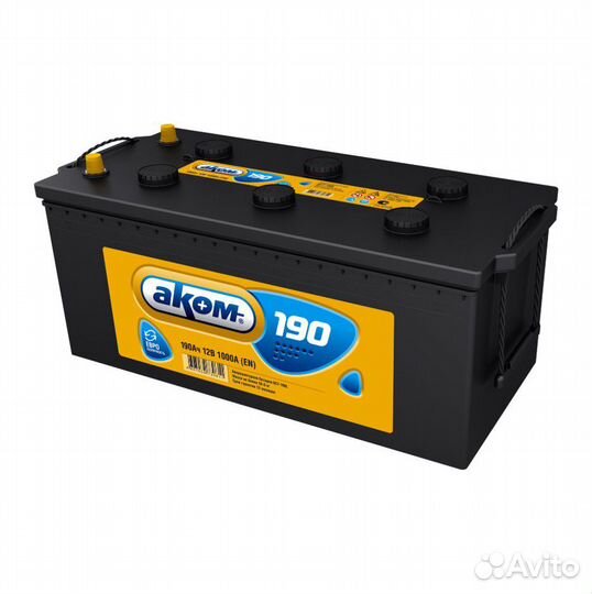 Аккумулятор Аком 190ач евро