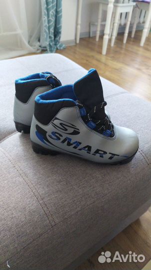 Лыжные ботинки детские размер 31
