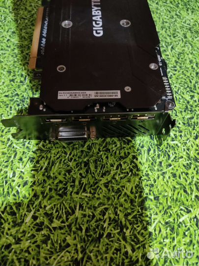 Видеокарта rx 580 8gb Gigabyte