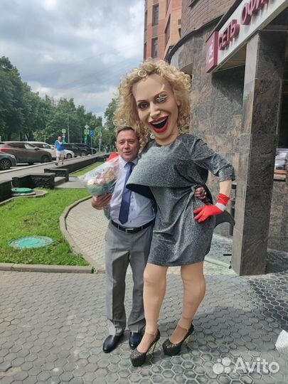 Ростовые куклы, звёзды.Шуточный стриптиз.Аниматоры